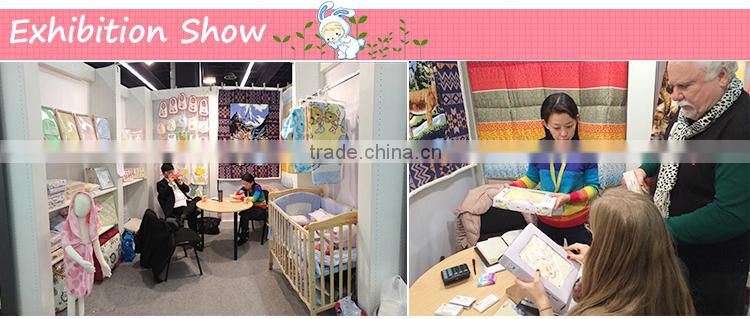 Cartoon comfortable high quality baby bib set for girl and boy