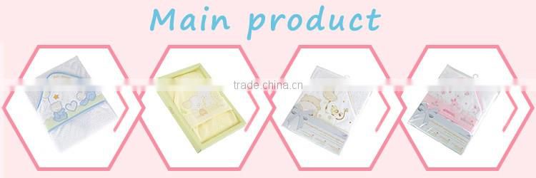 Cartoon comfortable high quality baby bib set for girl and boy