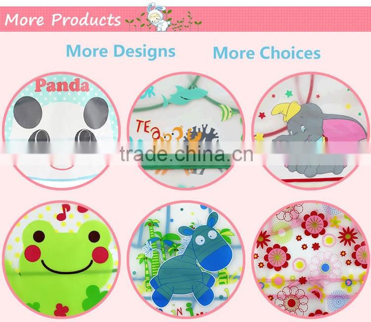 Cartoon comfortable high quality baby bib set for girl and boy