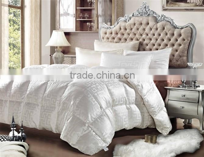 Luxury Paris Fashion High Lofty Jacquard Goose Down Duvet
