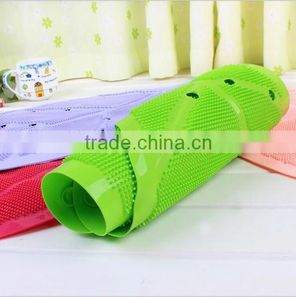 High quality square comfortable foot massage design bath mat