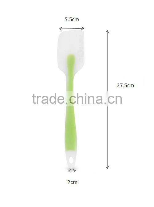 Food grade Silicone green Spatula Utensil Set - 5 Pieces with Lifetime Guarantee