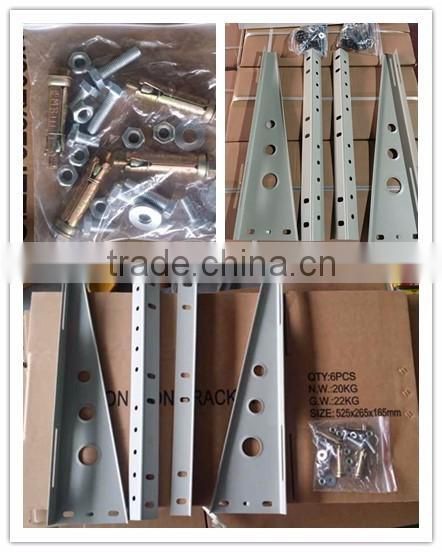 Triangle bracket structure and air conditioner bracket usage air conditioner bracket