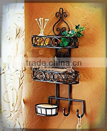 home decor metal wooden shelf decorative floating shelf,decor wall shelf,wall floating shelf/ hanging furniture