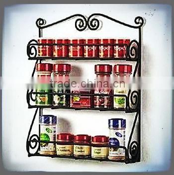 home decor accessory storage antique bathroom wall mount wrought iron towel holder decorative metal wall shelf