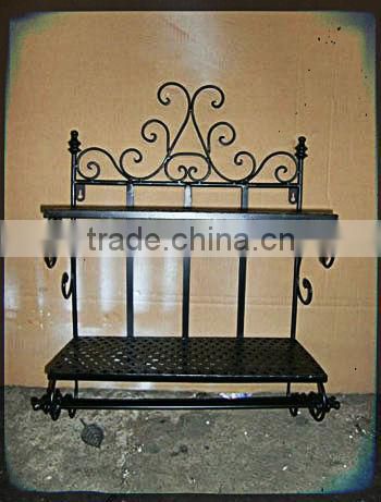 home decor metal wooden shelf decorative floating shelf,decor wall shelf,wall floating shelf/ hanging furniture