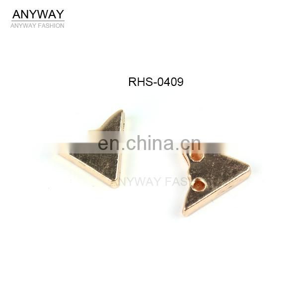 gold metal button for garment accessory