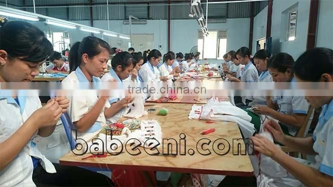 Beautiful American flags smocked girl outfit