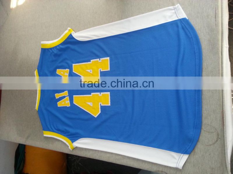 youth Custom Basketball Uniforms 100% Polyester / Sublimated Basketball Uniforms
