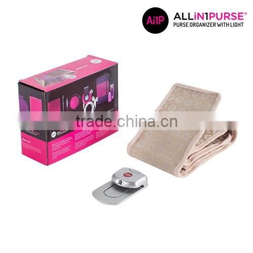 All in 1 Purse Handbag Organiser with Light