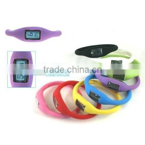 Silicone Digital Watch Slim Design