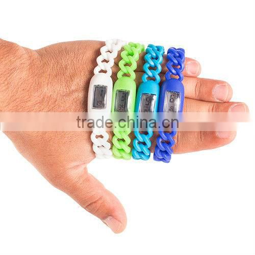 Digital Watch Twisted Bracelet