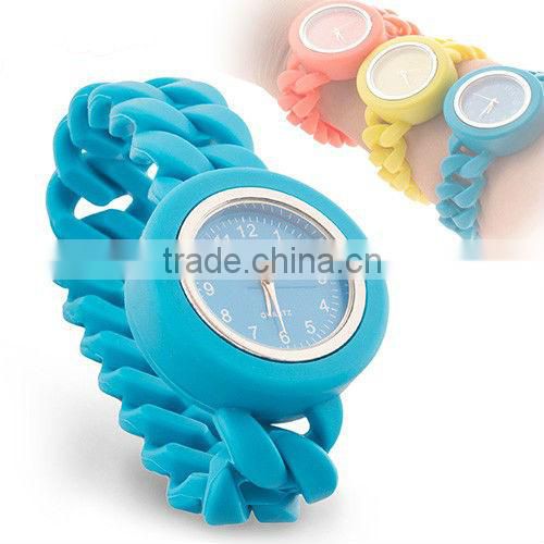 Analogue Quartz Watch Twisted Bracelet