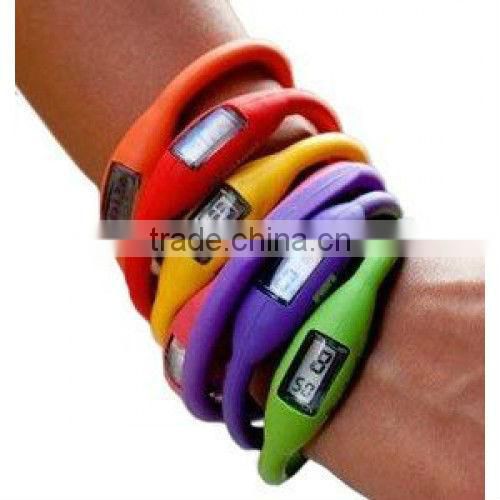 Silicone Digital Watch Slim Design