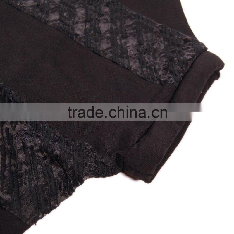 2015 Bat Wing See Through Cotton Ladies Top