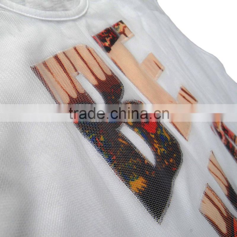 Korean Style Double Layers Floral Pattern Printed Top