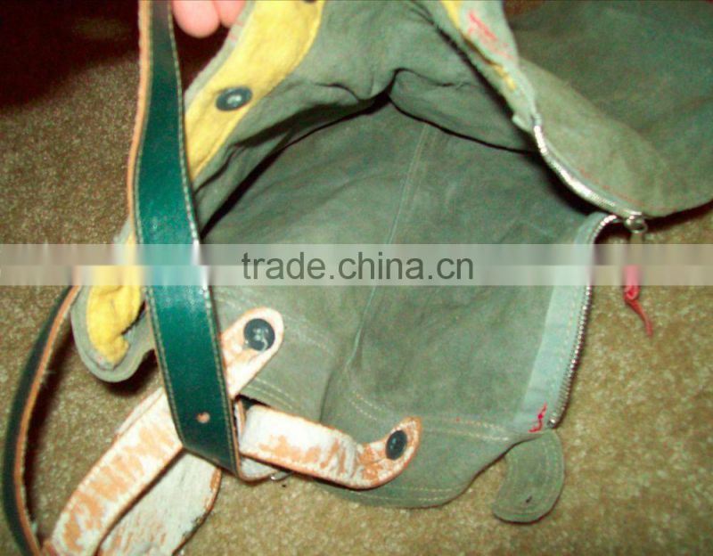 Child's Bavarian leather Green Bavarian Shorts