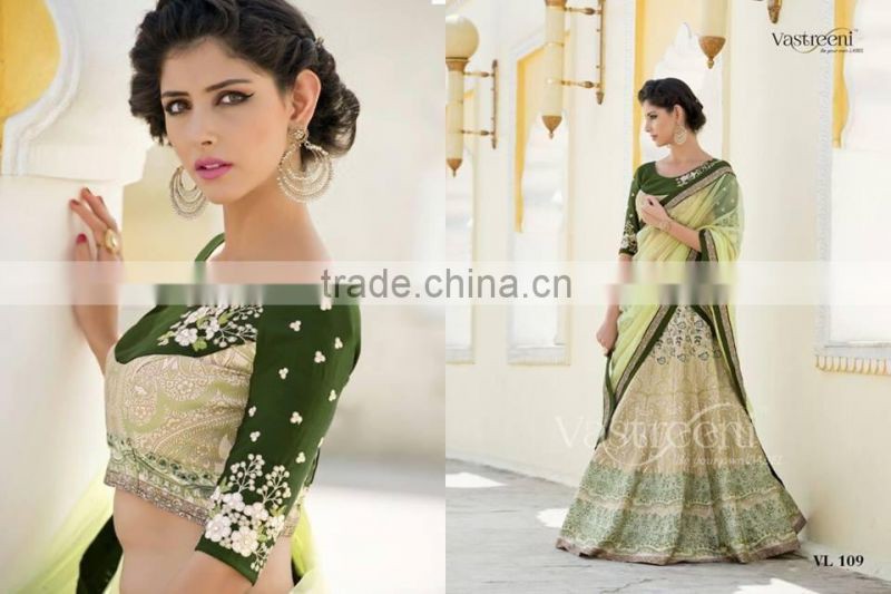 Heritage Silk Lehengas