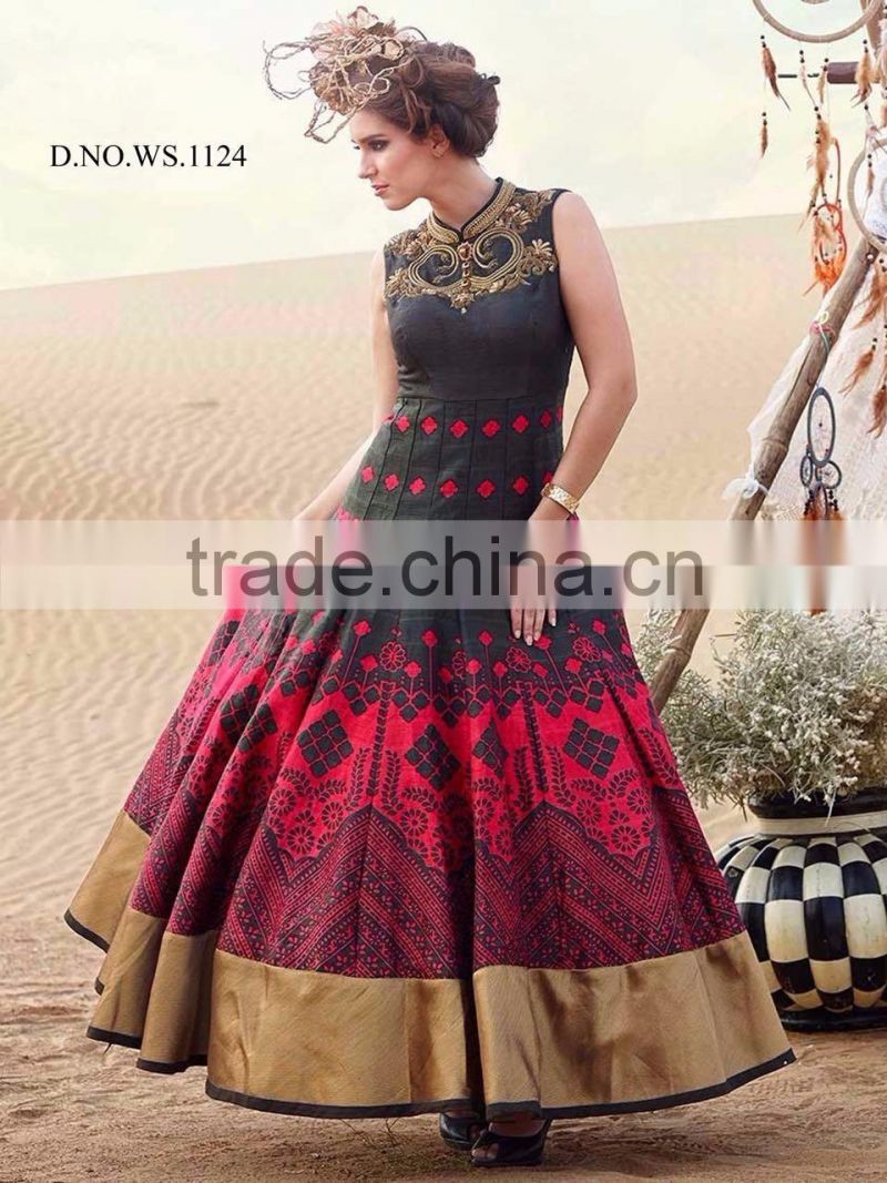 Beautiful Printed Anarkalis Suits