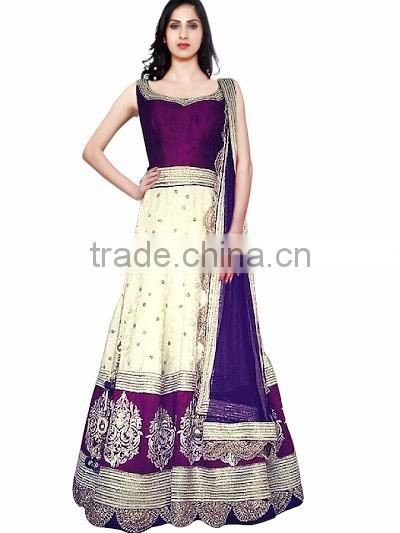 Designer Embroidered Anarkali Suit