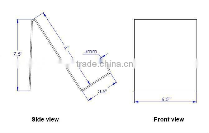 Acrylic book holders/ Book stands/ Book holders/ Store fixture for book stand