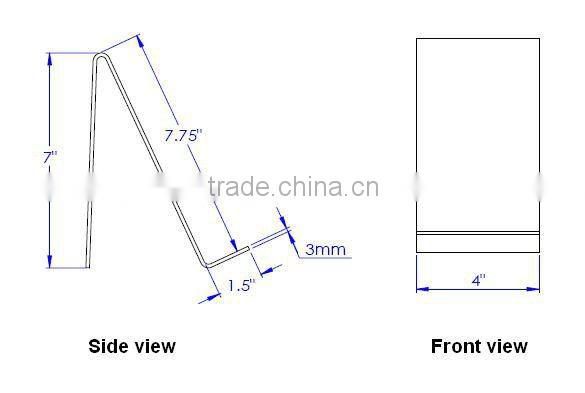 Acrylic book holders/ Book stands/ Book holders