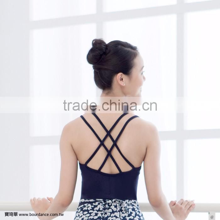 Dancewear double straps pattern leotards