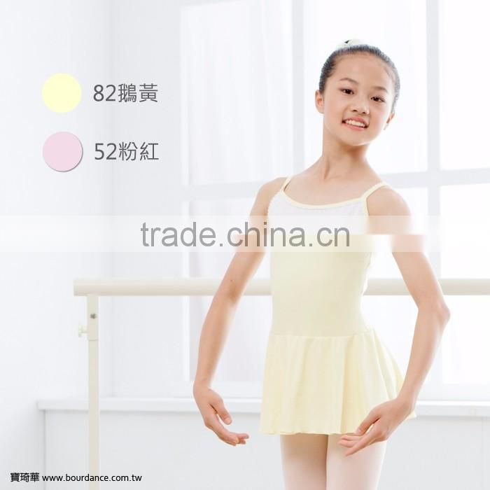 Children tank ballet skited leotard