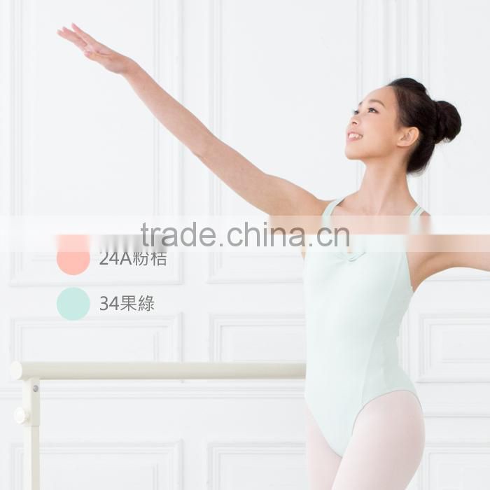 Dance wear women Tactel lace camisole leotards