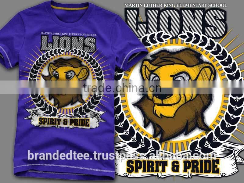 kids plain white cotton t-shirts hot sell for 2015 made by soft fabric