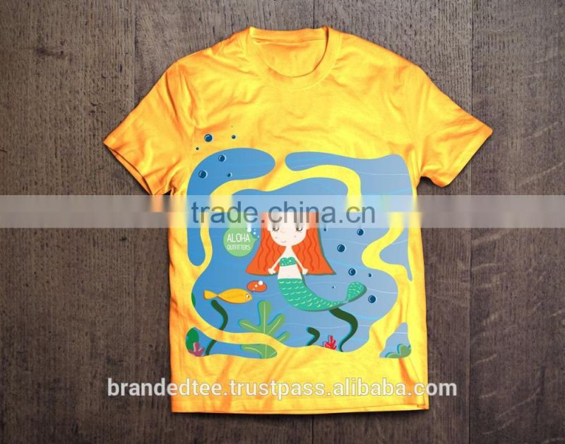 kids t-shirts with flashing lights hot sell for 2015 made by soft fabric