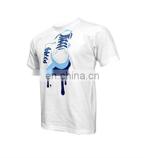 Men's 100% Combed Cotton Short Sleeve Printed T-Shirt
