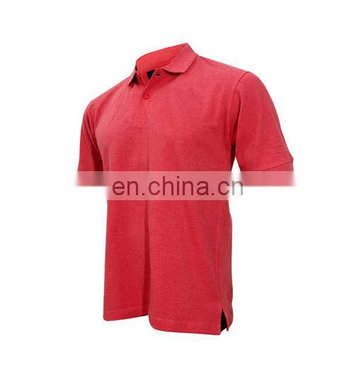 Men's Custom 100% Cotton Striped Short Sleeve Polo Shirt