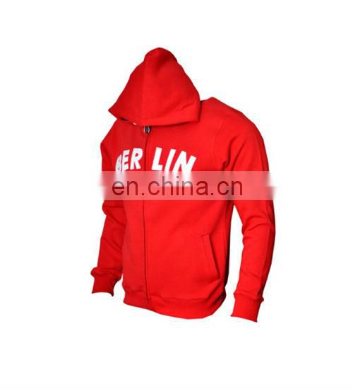 Custom Men's 80% Cotton 20% Polyester Blank Hoodies