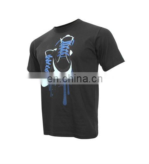 Men's 100% Combed Cotton Short Sleeve Printed T-Shirt