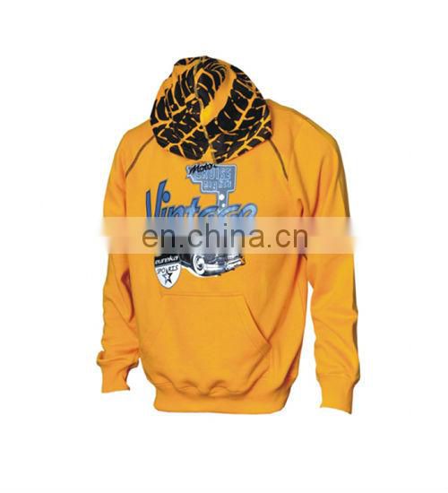Custom Men's 80% Cotton 20% Polyester Blank Hoodies