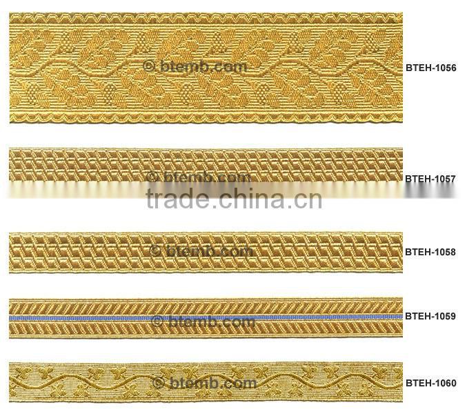 Military Gold Braids | Gold Wire French Braid 45mm