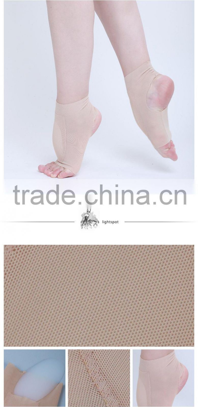 Gel dance foot protector foot pad foot thongs dance instep for dorsal protector D041003