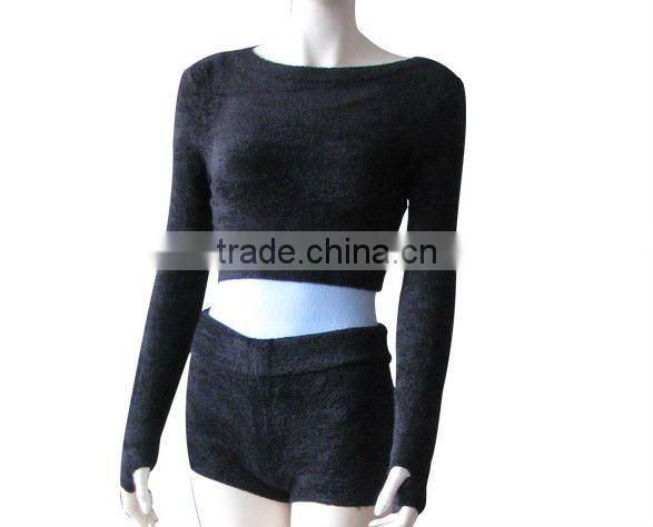D005855 New fashion latest long tops designs girls women crop tops