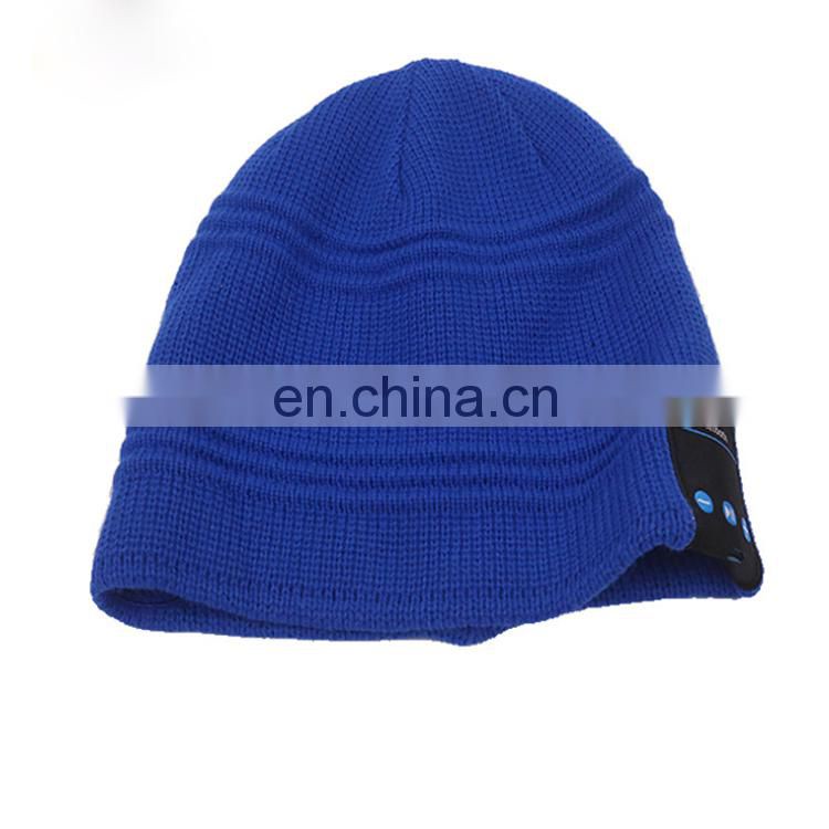 Custom warm jacquard wool hats for girls