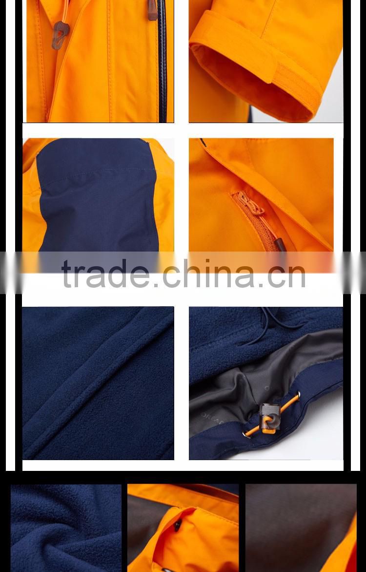 Hot sale new design 3 in 1 warm jacket men outdoor waterproof jacket