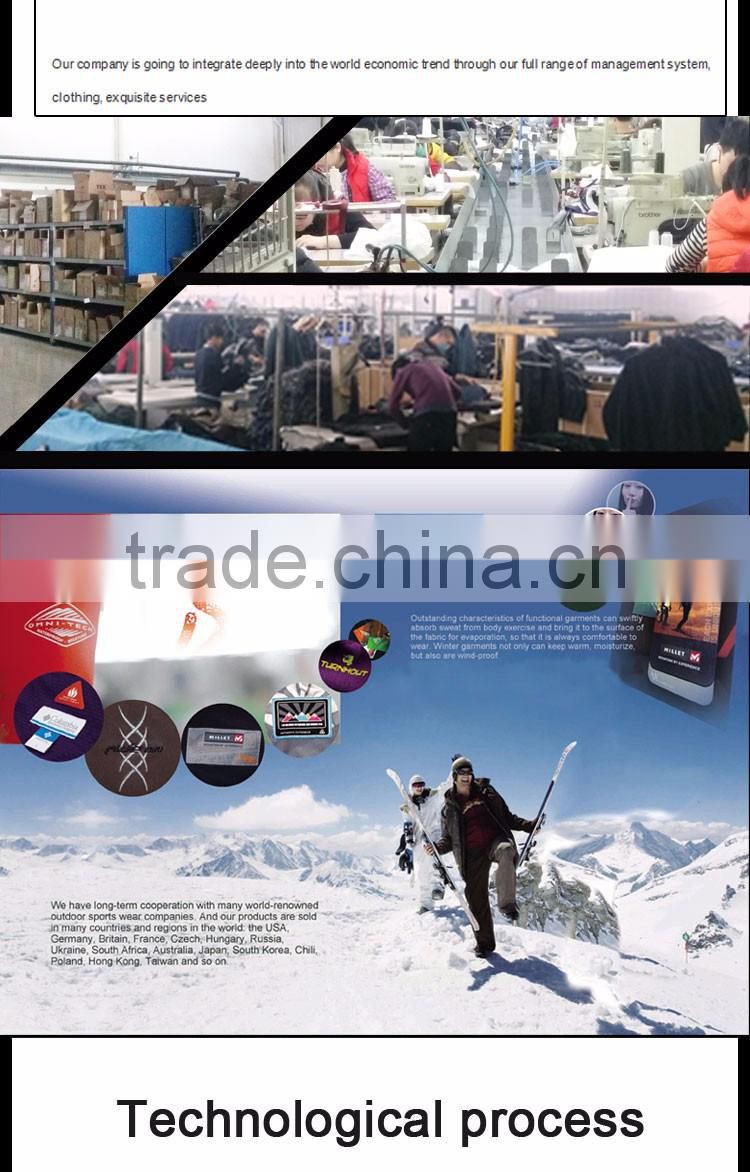 Rongcheng High Quality Manufacture Oem Customized Nylon Ski Jacket