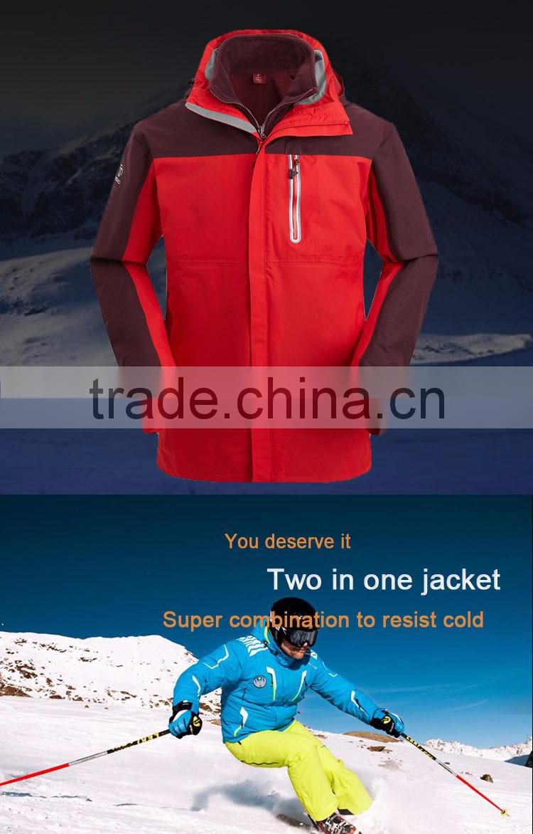 Rongcheng High Quality Manufacture Oem Customized Nylon Ski Jacket