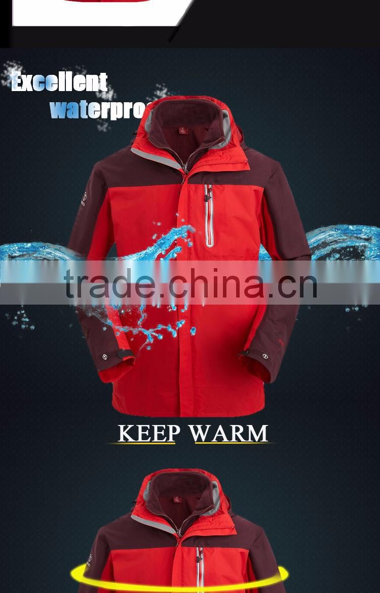 Rongcheng High Quality Manufacture Oem Customized Nylon Ski Jacket