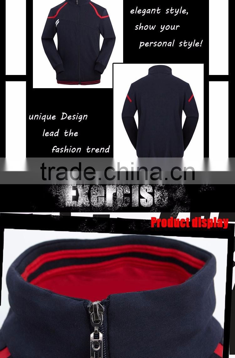 Professional custom high quality Solid color Sport Jacket