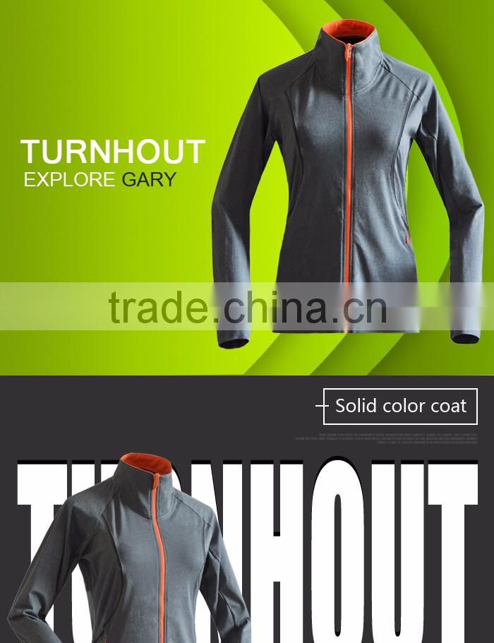 Stylish cotton jackets for women, custom sportswear athletic works jacket