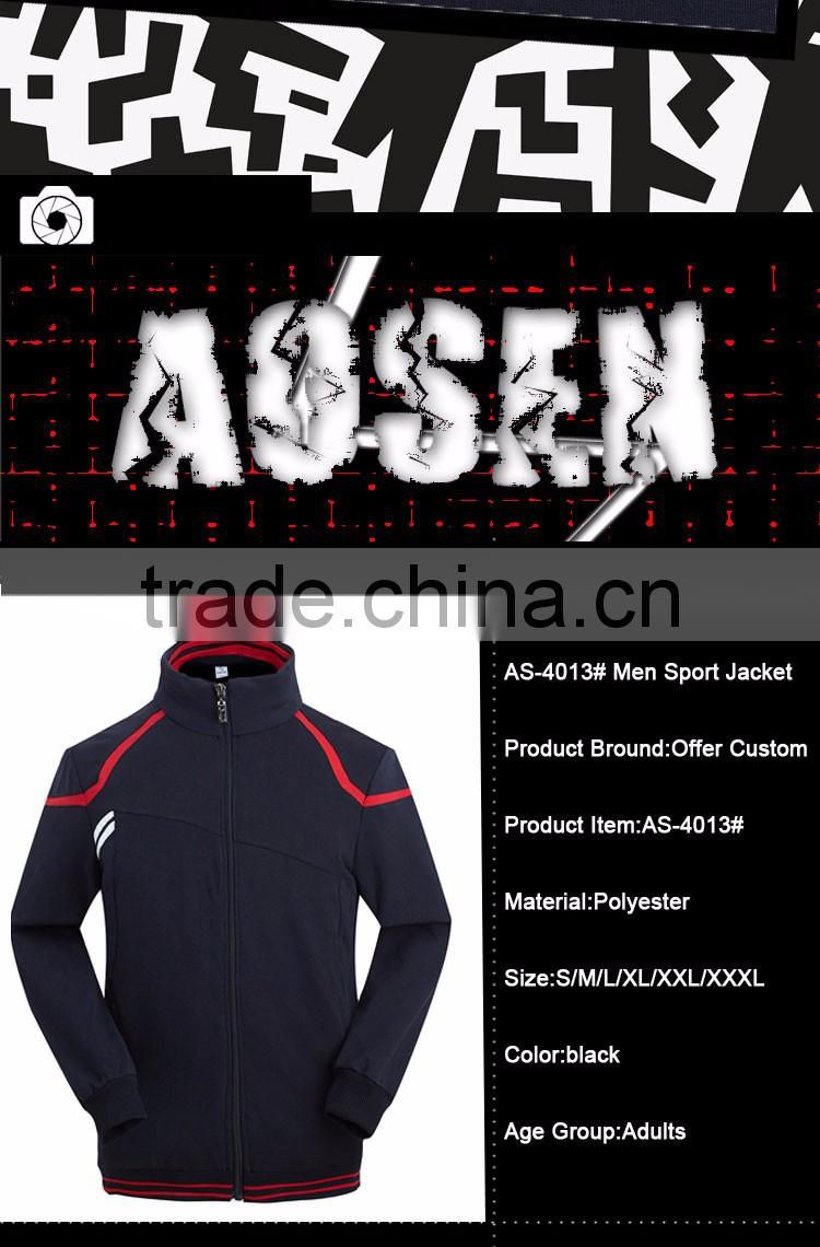 Professional custom high quality Solid color Sport Jacket