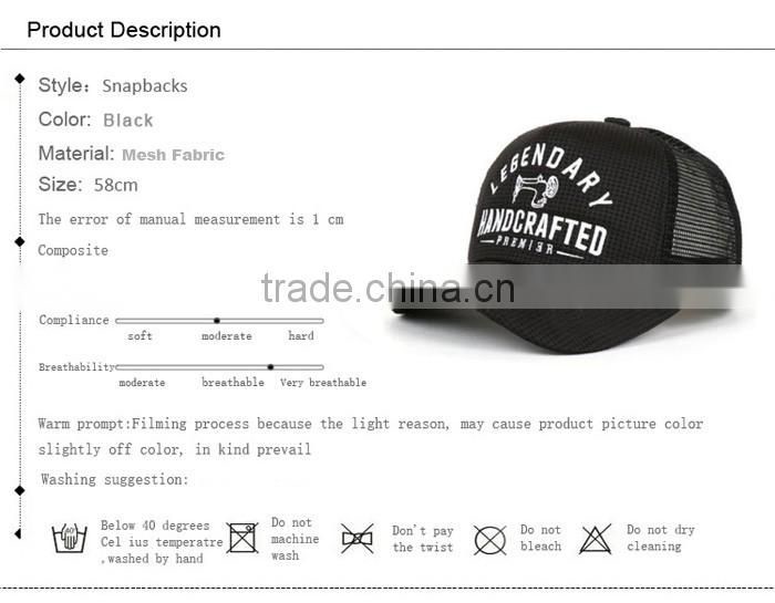 Embroidery Design Customize Reasonable Price Simple Plain Mesh Trucker Baseball Cap