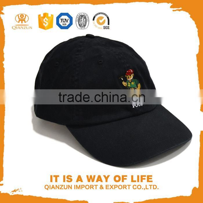 blank plain cotton polo style baseball cap hat hats