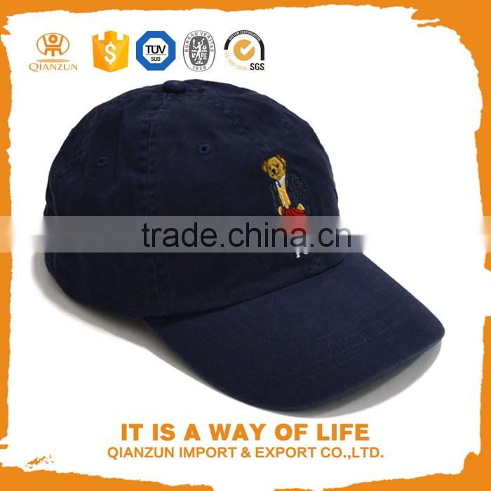 Unstructured Low Profile Baseball Cap Soft Cotton Baseball Cap